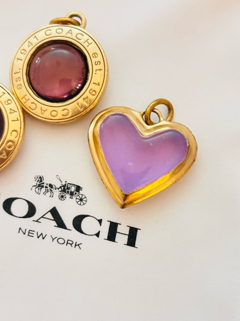 Coach Y2K 1941 Charms/ bracelet/ Necklace/ Keychain/ Bag Charm - Picture 13 of 15